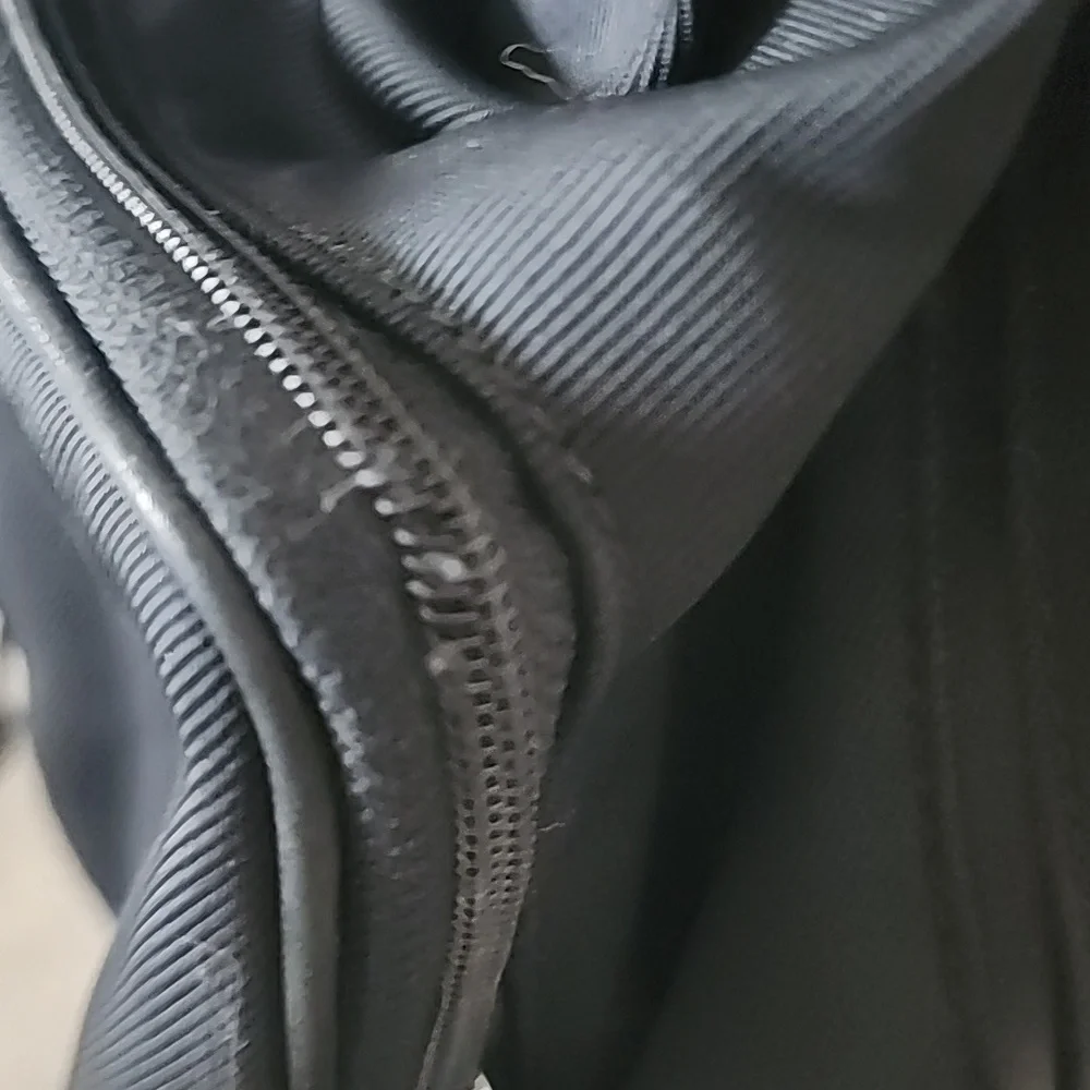 Coach Black Nylon Leather Mercer Backpack